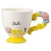 Sanart Disney “Beauty and the Beast” Mug, Approx. 330ml, SAN3631, White, Large