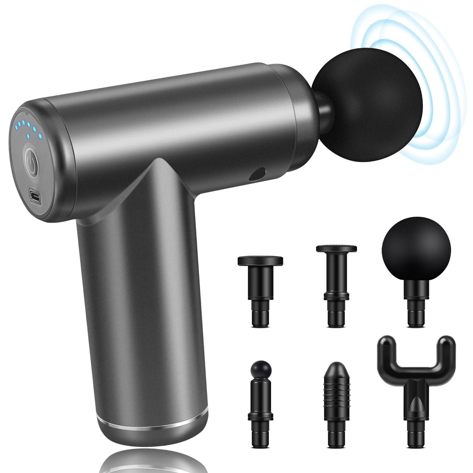 

Fascia Release Gun 2024 Последняя акция Маленький легкий Fascia Gun Handy Gun Fascia Release 6 уровней Сверхсильная вибрация Kinmaku Release