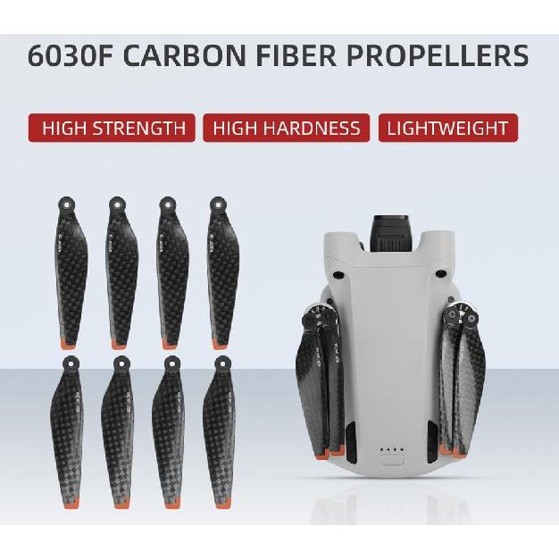 BTG 6030F Propellers Carbon Fiber Propellers for DJI Mini 4 Pro/Mini 3 Pro Accessories Propellers