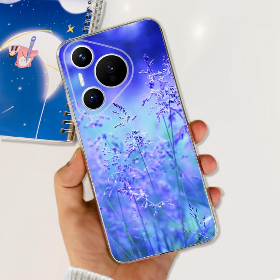 For Huawei Pura 70 Pro Plus Case Stylish Painted Cover Clear Silicone Phone Cases For Huawei Pura 70 Pro Pura70 Pro+ Soft Fundas