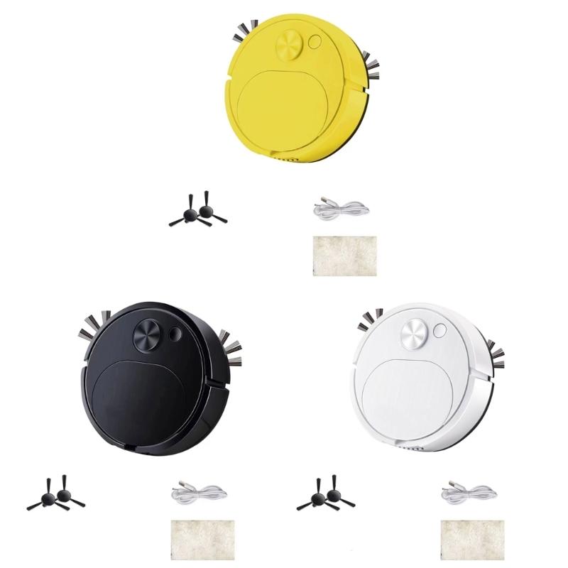 Automatic Cleaning Vacuum Cleaner Intelligent Sweeping Robot Rechargeable Sweep Suck Drag Appliances for Carpet Pet Hair