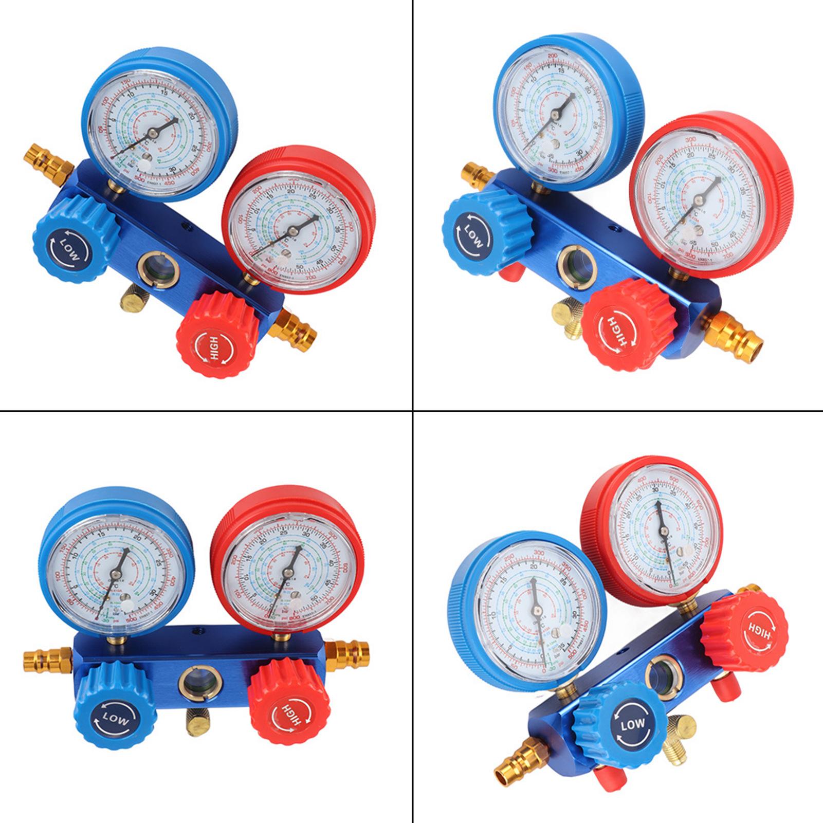 

Комплект манометров для хладагента R134a для кондиционера с заправочными шлангами длиной 1,5 м