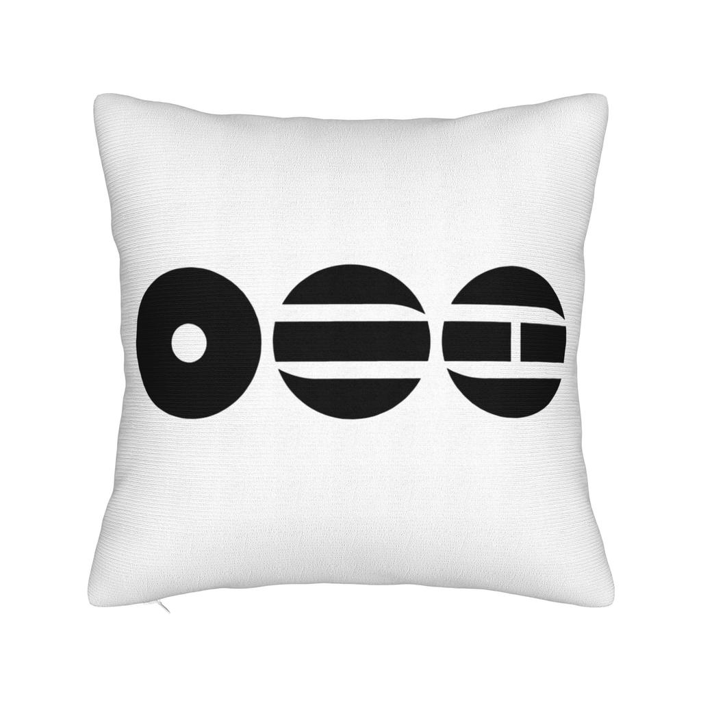 American Singer BBillie EEilish Square Pillow Case Polyester Cushions for Sofa Casual Pillowcase