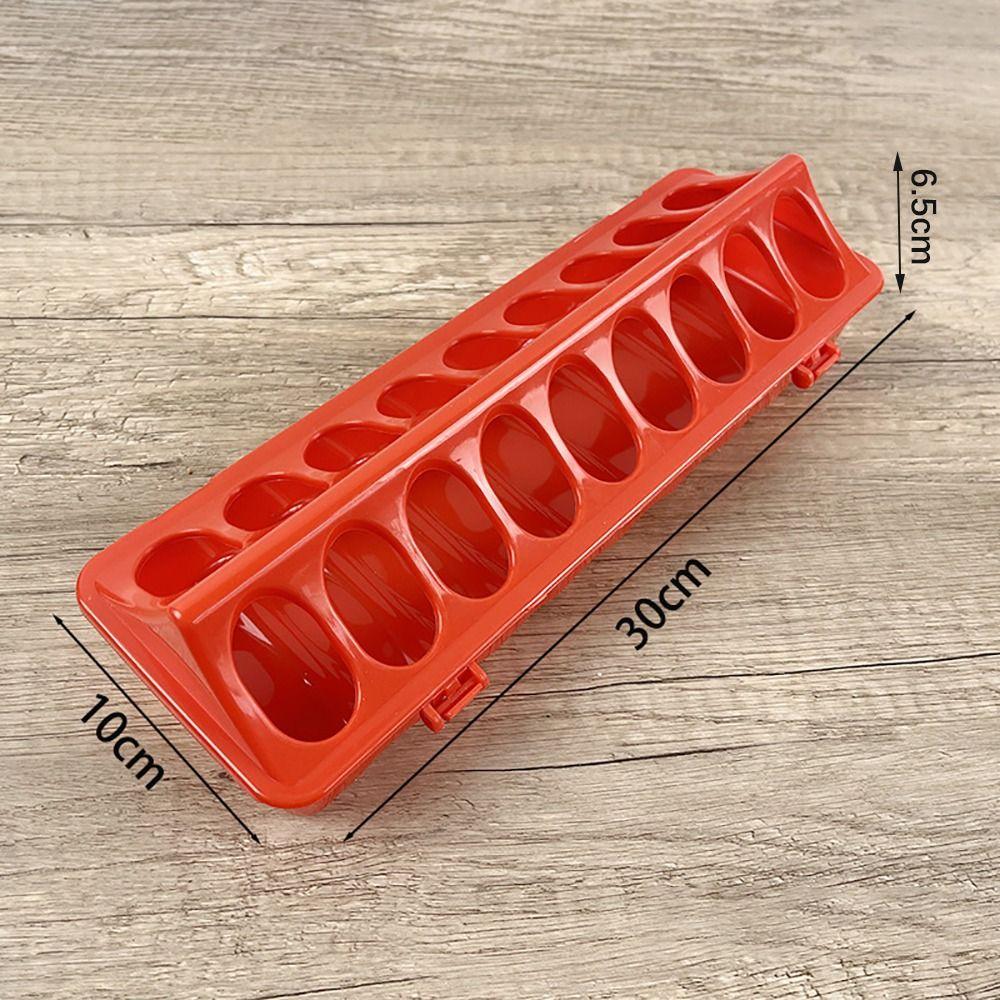 Plastik Geflügelfutterspender Verdicken Automatischer Vogeltränke Sichtbarer Futtereimer Behälter Vögel