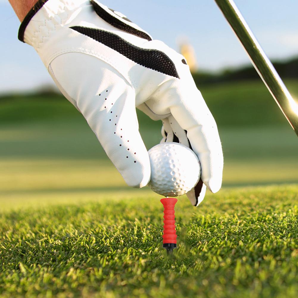 5Pcs Golf Elastic Tees 83mm Golf Practice Tees Silicone  Golf Tee Golf Limited Ball Tee Golf Supplies