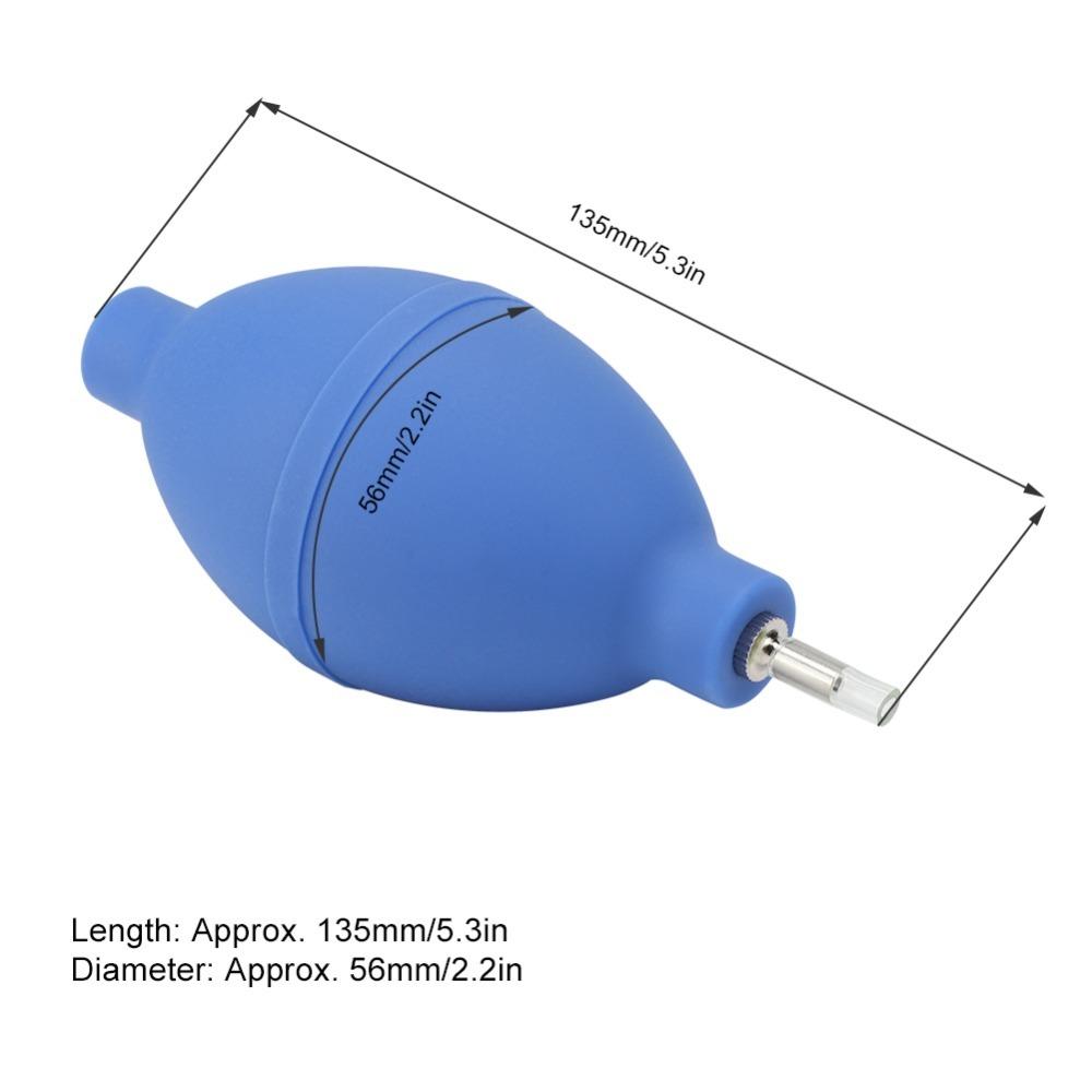Blue Rubber Rubber Soft Cleaning Tool Soft Ball Pump Squeeze Ball Design Watch Accessory Dust Air Blower Pump Computer Cleaning
