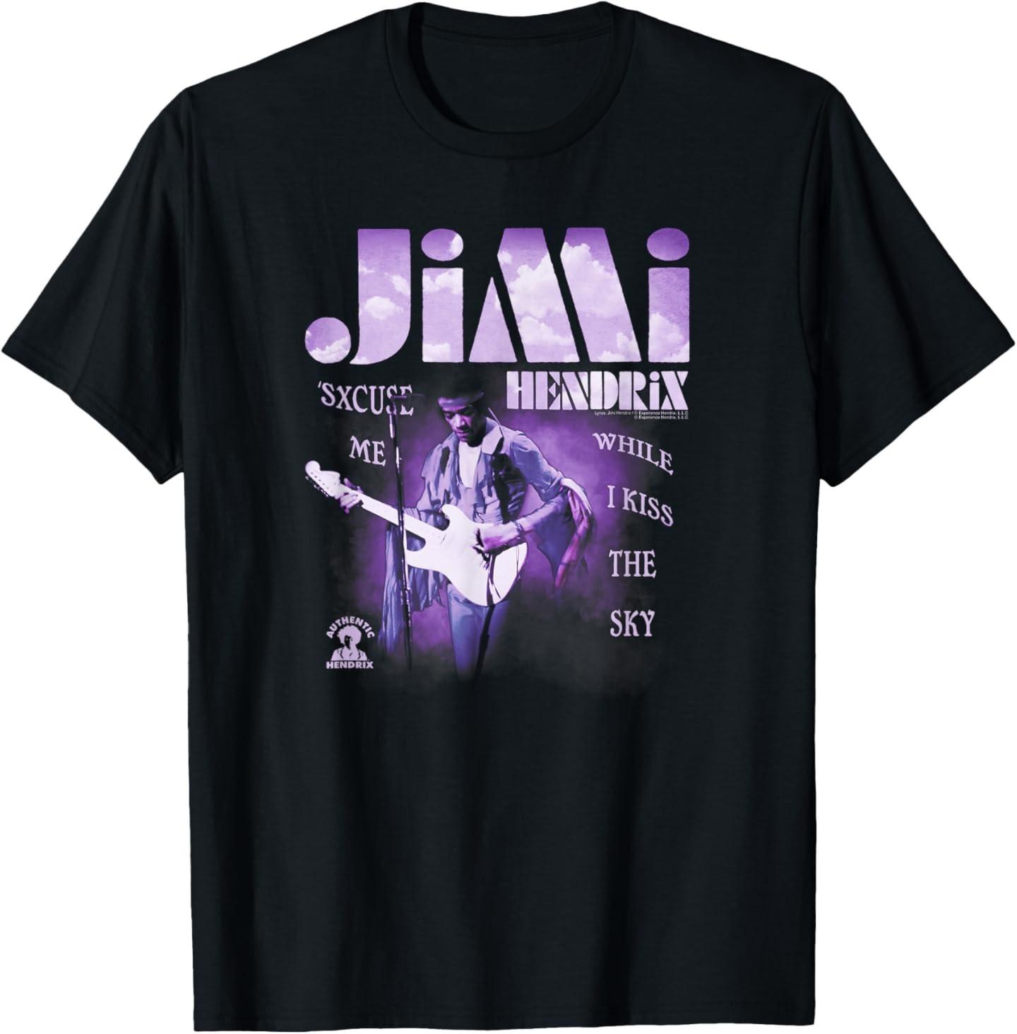 Jimi Hendrix Kiss The Sky T-Shirt S разноцветный
