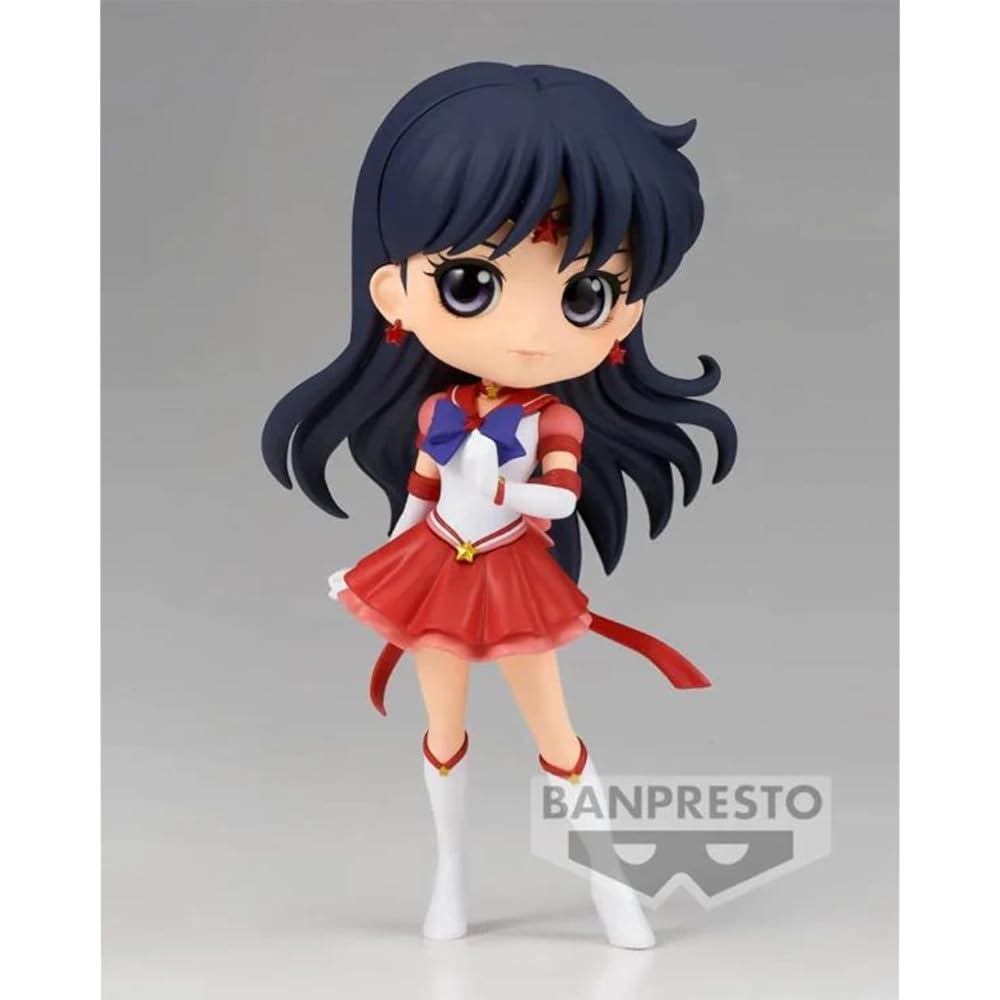 Banpresto Q posket Super Sailor Mars Figure 15 cm Collectible Anime Toy