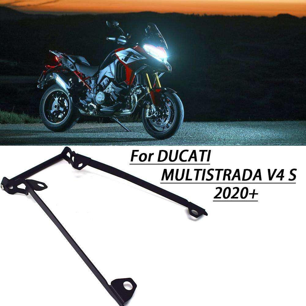 Für DUCATI MULTISTRADA V4 S V4S 2021 2022+ Motorrad Handy GPS Halterung Navigationshalterung USB und Kabellose Ladehalterung