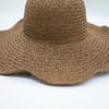 Red Brown Coffee Big Brim Foldable Vacation Straw Hat Women'S Sunshade Sunscreen Beach Hat Sun Hat