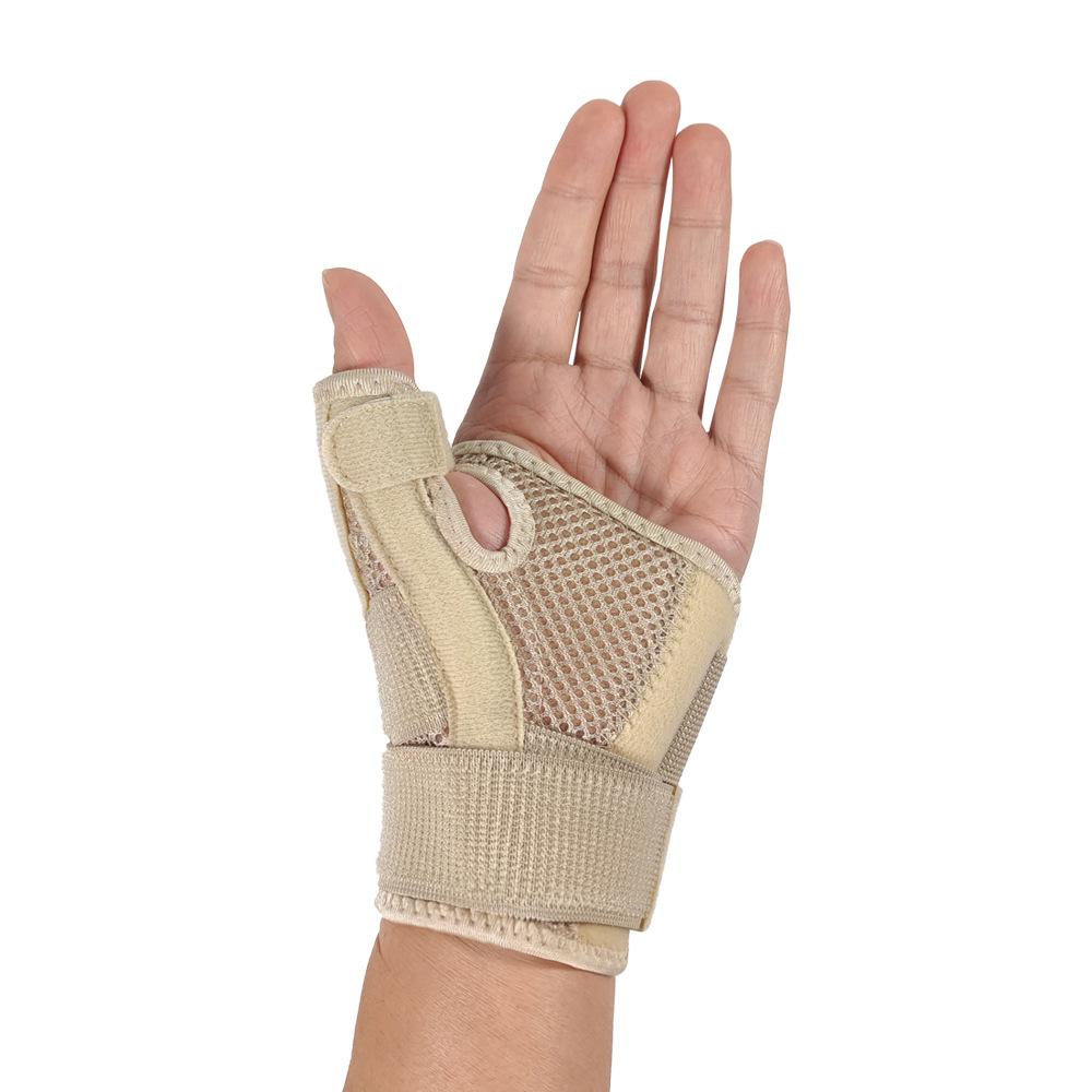 

Durable And Safe Flexible Splint Wrist Thumb Support Brace For Tendonitis Arthritis Breathable Thumb Protector Guard Fits Right And Left Hand