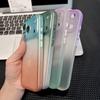 Gradient Matte Soft TPU Phone Case For iPhone 17 Air 16 Plus 15 14 13 12 11 Pro Max 17 Pro Max Ultra-Thin Anti-Fall Shockproof Full Protection Cover