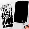Auto LED Blackout Stickers 50-100% Rate Stickers Dimming Light Blocking Stickers For Electronics Household Electronic Products