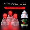 Luminous Windproof Outdoor Badminton Shuttlecock - Durable, High Elasticity, Unbreakable, and Wind Resistant.