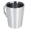 350ML Stainless Steel Coffee Cup Double Layer Heat Insulation Beer Mug Water Cup for Household
