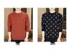 2025 European Trendy Men's Round Neck Jacquard Sweater - Korean Style Winter Knitwear