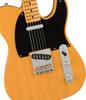 Fender Electric Guitar American Vintage II 1951 Maple Butterscotch Blonde with Hard Case Telecaster®, Fingerboard,