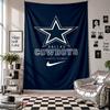 Arazzo da Parete Dallas Cowboys Decorazione per la Casa Tessuto da Appendere a Parete per Camera da Letto Soggiorno Sfondo