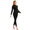 LNJLVI Heattech Underwear Includes and Long Perfect for Winter Warmth Size Women's High-Neck Set, Undershirt, Long-Sleeve Shirt, Pants, (Skin Tone,