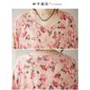 Round Neck Long Sleeve Loose Apparent Big Swing A-line Dress