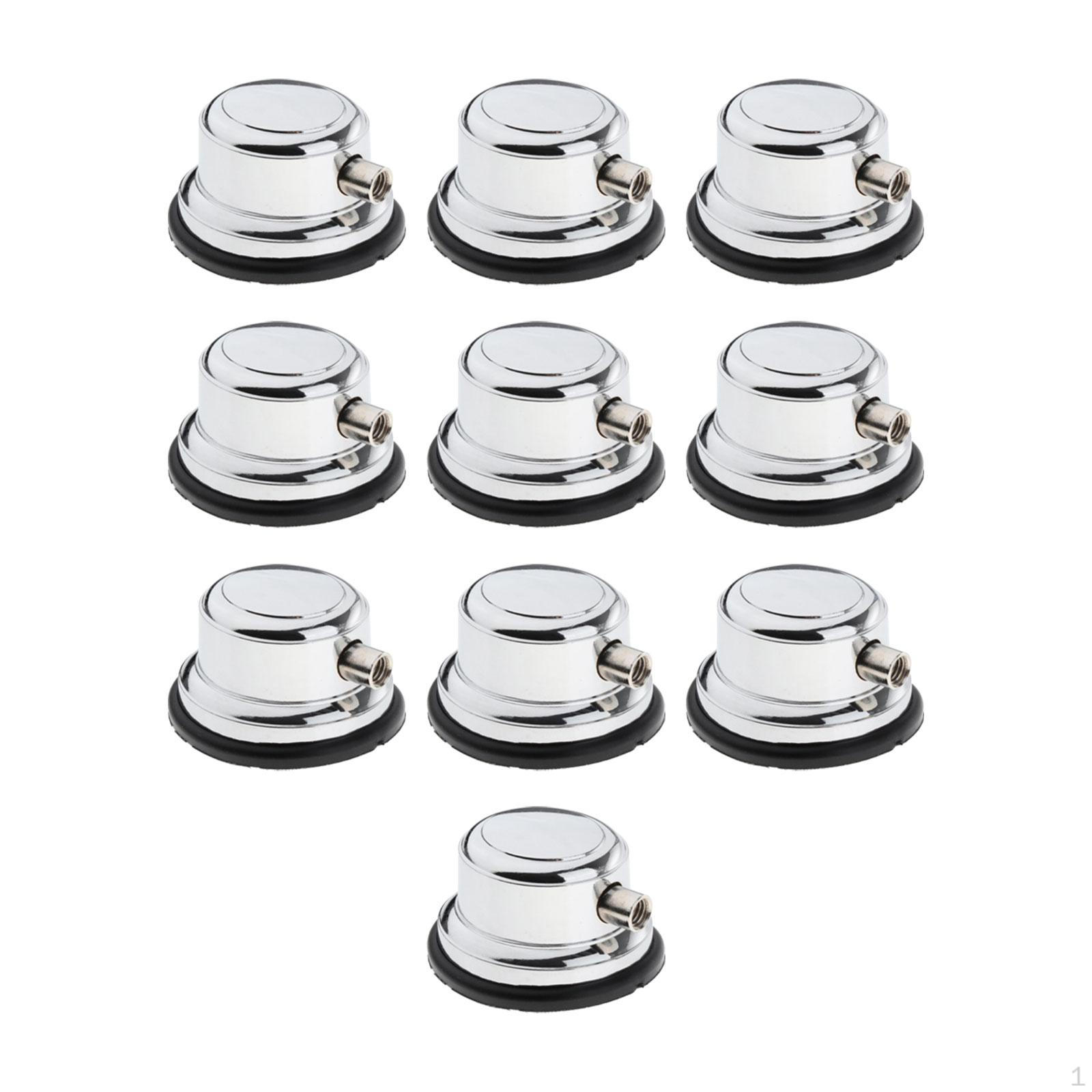 

Металлические лаги для барабана Замена Одинарный конец Перкуссионные части Комплект Легкий Набор Фурнитура 10 Set