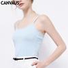 Summer New Style Solid Color Slim Cotton Bottoming Ladies Vest Camisole For Women