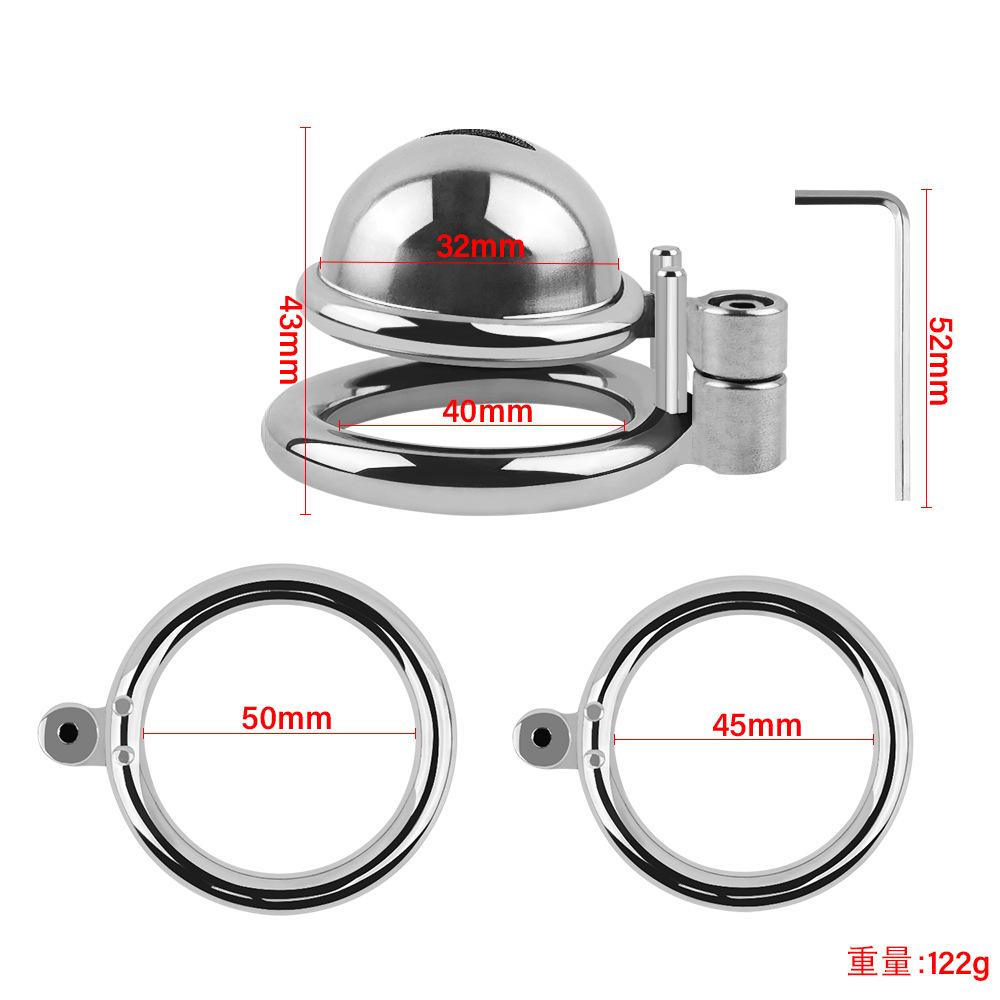 Metal Male Bird Cage Chastity Lock Comrade SM Dog Slave Binding Training Supplies Adult Alternative Sex Toys