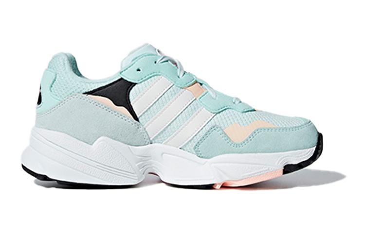 Adidas Originals Yung 96 Breathable Low top Casual Shoes Light Blue White Teenagers F35272