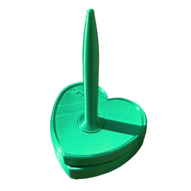 3D tisk Vertikální otočný stojan pro textilní vlnu Agri vlnu Love Knitting Rotační plastové nástroje Lesklý design Přadleny/Držák na přízi