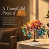 10.24x9.84in 2D Acrylic Tree Cutout Desktop Ornament  Living Room Bookcase Shelf Display Piece