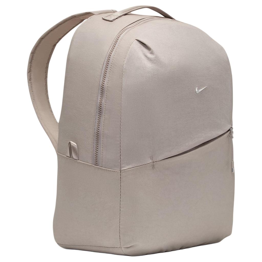 Nike Aura 24L Fashion Versatile Nylon Backpack Unisex Backpack Academy-Gray Matte-Silver HF7007-009