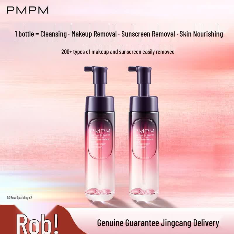PMPM Rose Bubble Essence Amino Acid Cleanser