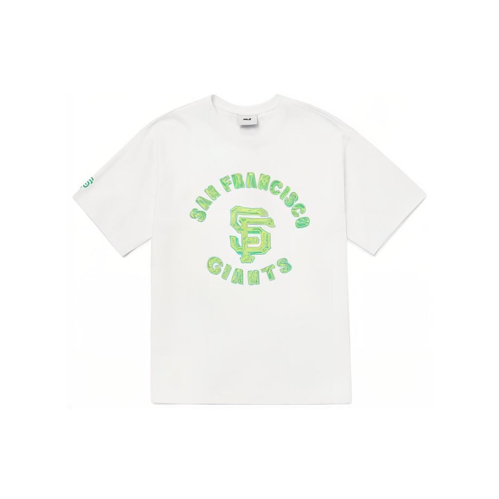 New MLB T Shirts Unisex White 3ATS63023-14WHS