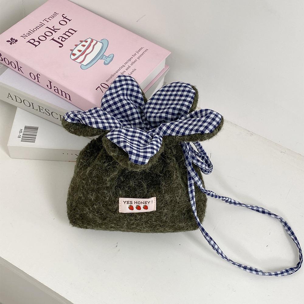 

Storage Bag Flower Handbag Korean Style Small Crossbody Bag Casual Phone Bag Travel зелёный