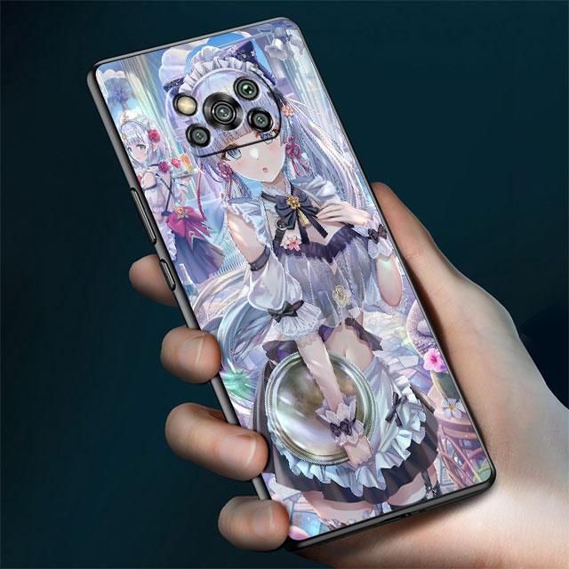 

Чехол для Xiaomi Mi Poco X3 NFC X4 Pro F3 M3 C40 F4 GT M5 M4 F1 11 Lite 11T 10T 9T силиконовый чехол для телефона Genshin Impact Girl Funda Mi 9T