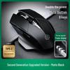 Inphic F1S Three-Mode Rechargeable Silent Wireless Bluetooth Mouse for Office & Gaming