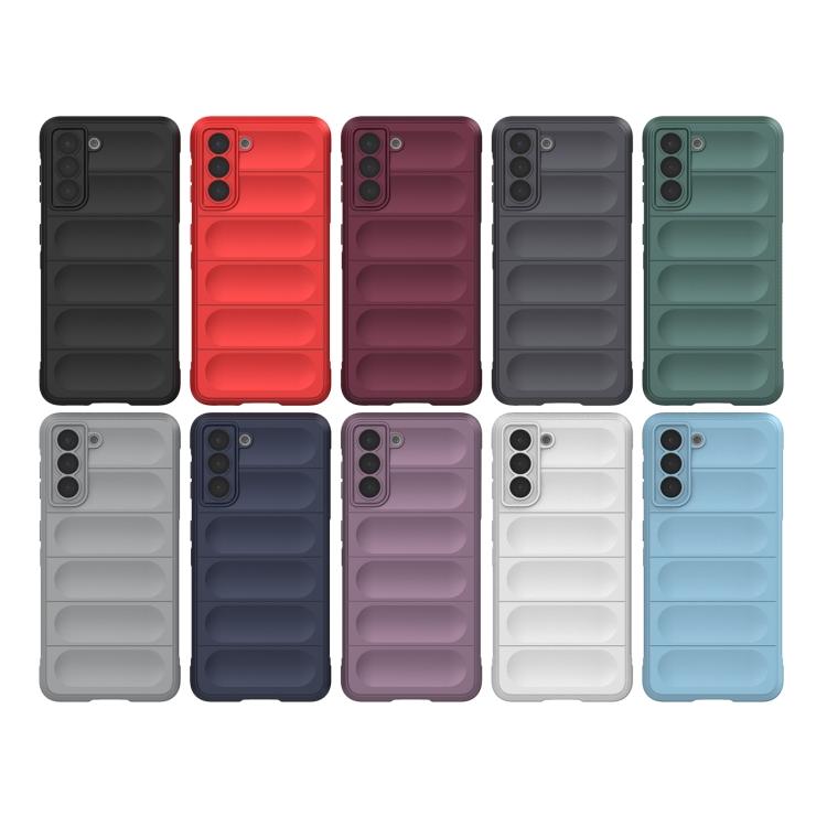 Per Samsung Galaxy S21 5G Custodia per Telefono Magic Shield in TPU + Flanella