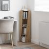 Artisan Oak Corner Cabinet 27.5 x 27 x 102 cm Particleboard