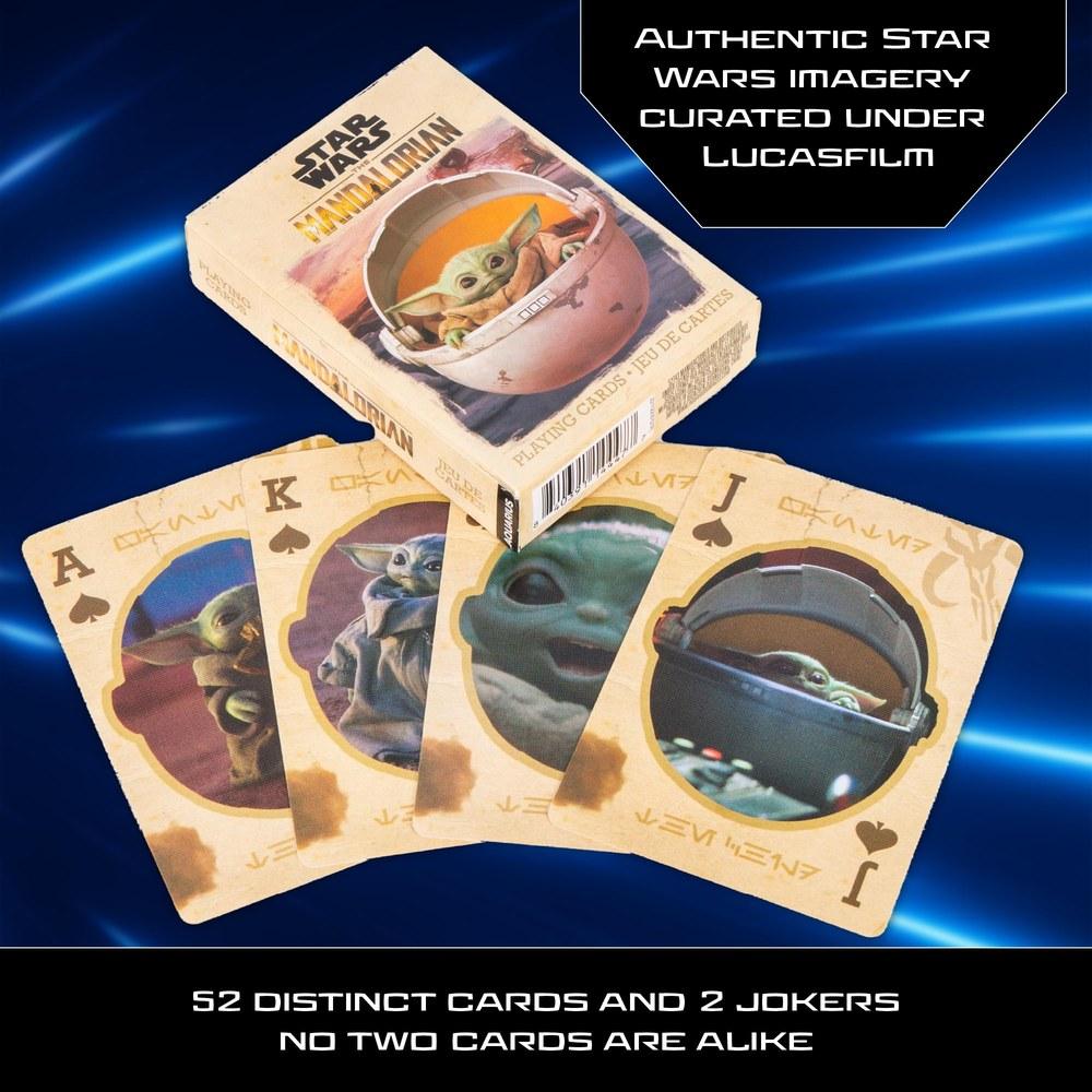 Aquarius Star Wars The Mandalorian The Child Playing Card Deck Poker Size