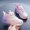 Children Sports Shoes Fashionable Pink Girls Daily Casual Comfortable Tennis Shoes Breathable Lightweight Mesh Running Sneakers