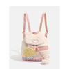 Cute Plush Backpack for Girls, Fashionable Fluffy School Backpack for Women, Lightweight Commuter Bookbag with Large Capacity