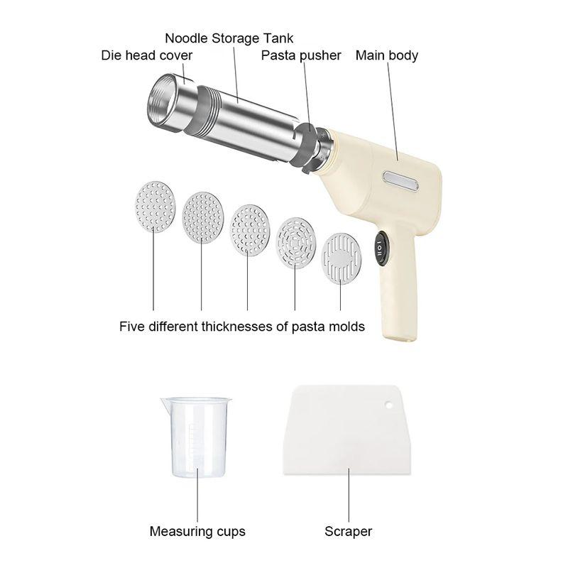 Food Processor Accessory Noodle Gun
