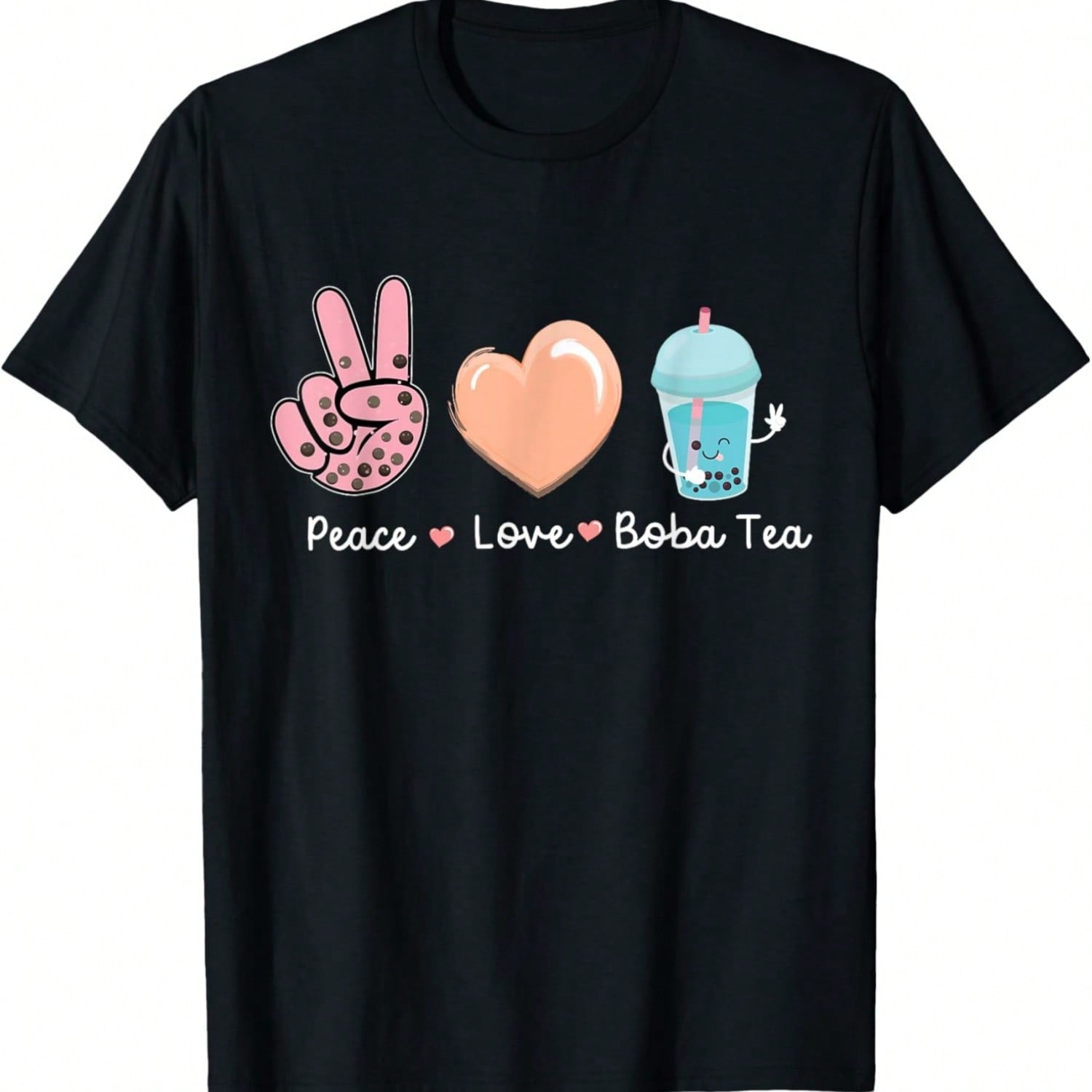 Bubble Boba Girl Tea T-Shirt S разноцветный