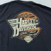 Harley-Davidson Shirt L/XL Black Staten Island New York Graphic Motorcycle