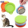 Capac pentru conserve din silicon Hrănitoare sigilate Capac pentru cutii de mâncare pentru cățeluș, câine, pisică, capac de depozitare, capac superior, capac reutilizabil, pentru sănătate, pentru animale de companie, consumabile zilnice