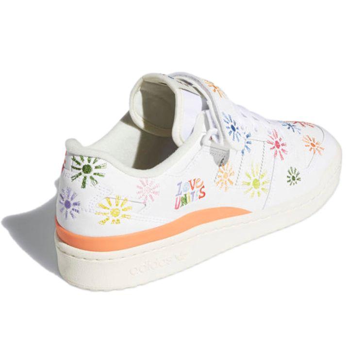 Adidas Forum Low Pride Pack - Love Unites Unisex Sneakers White Cloud-White True-Pink GW2416