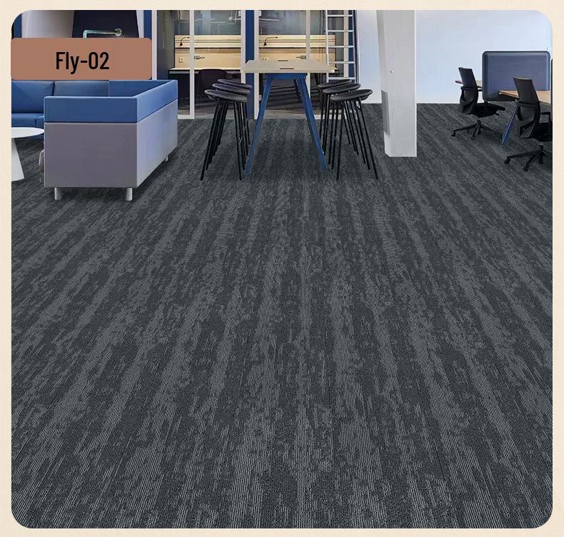 Soundproof Carpet Roll for Large Office Areas - Full Coverage for Concrete Floors