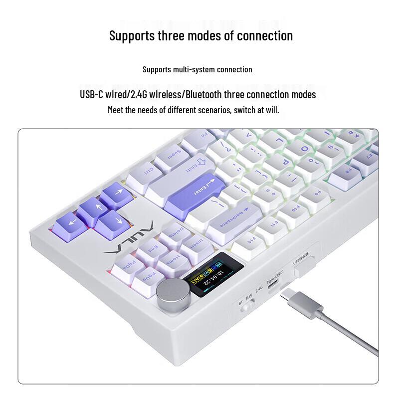 AULA S87Pro Kabellose Mechanische Tastatur