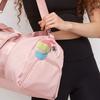 Mesh Fabric Organiser Bag With Dopamine Color Multifunctional For Small Items Storage Travel Carry Easy Cleaning