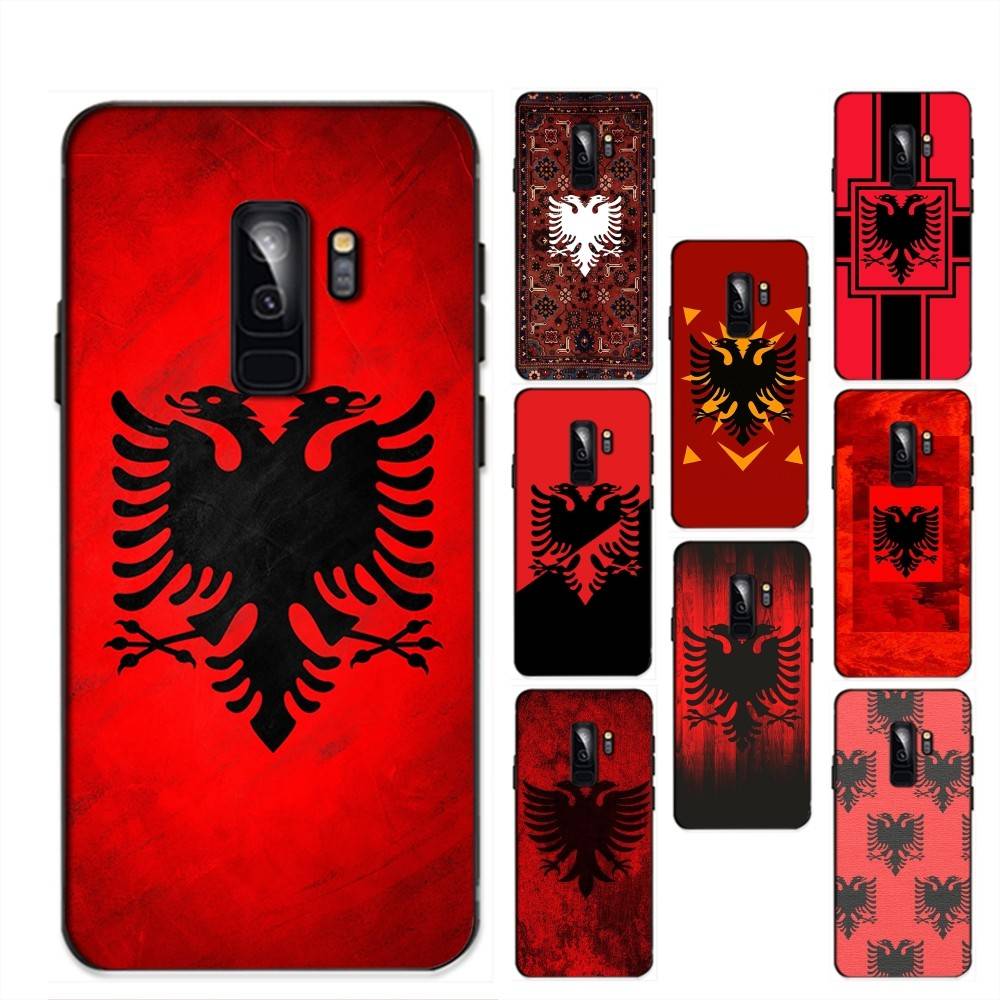 Albania Albanians Flag Phone Case For Samsung S 24 Fe 25 Ultra Plus 20 Lite 21 30 22 23 24 22 Ultra 5G Fundas